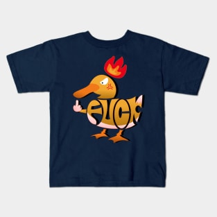 Angry Duck F*ck Kids T-Shirt